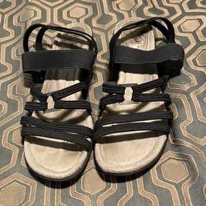 LifeStride Simply Comfort Navy Sandals Size 8 M